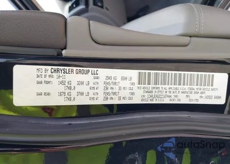 2012 Jeep Grand Cherokee Laredo z USA, uszkodzony, nr VIN 1C4RJEAG2CC167444